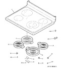 Diagram for 2 - Cooktop