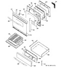 Diagram for 4 - Door & Drawer Parts