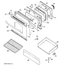 Diagram for 4 - Door & Drawer Parts