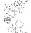 Diagram for 4 - Door & Drawer Parts