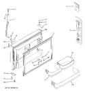 Diagram for 1 - Freezer Ddoor