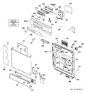 Diagram for 1 - Escutcheon & Door Assembly