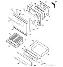 Diagram for 4 - Door & Drawer Parts