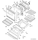 Diagram for 4 - Door & Drawer Parts