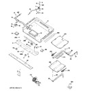 Diagram for 1 - Gas & Burner Parts