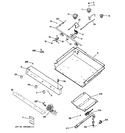 Diagram for 1 - Gas & Burner Parts