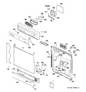 Diagram for 1 - Escutcheon & Door Assembly