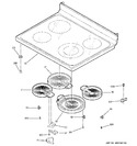 Diagram for 2 - Cooktop