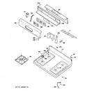 Diagram for 2 - Control Panel & Cooktop