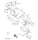 Diagram for 1 - Gas & Burner Parts