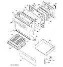 Diagram for 4 - Door & Drawer Parts