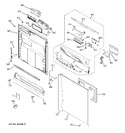 Diagram for 1 - Escutcheon & Door Assembly