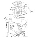 Diagram for 5 - Washer Motor & Tub