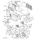 Diagram for 1 - Cabinet & Components