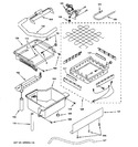 Diagram for 2 - Evaporator, Ice Cutter Grid & Water Parts