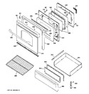 Diagram for 4 - Door & Drawer Parts