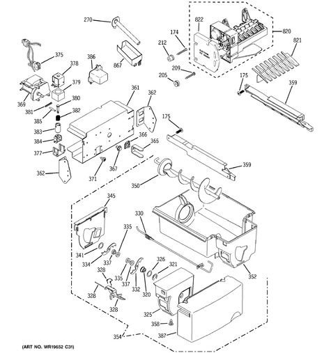 GE GCG21YESAFBB Parts List | Coast Appliance Parts