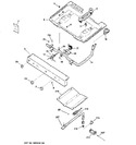 Diagram for 1 - Gas & Burner Parts