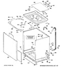 Diagram for 2 - Cabinet, Cover & Front Panel