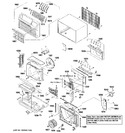 Diagram for 1 - Cabinet & Components