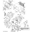 Diagram for 1 - Cabinet & Components