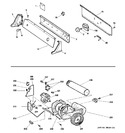 Diagram for 1 - Backsplash, Blower & Motor Assembly