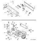 Diagram for 1 - Backsplash, Blower & Motor