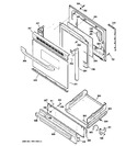 Diagram for 4 - Door & Drawer Parts