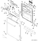 Diagram for 1 - Escutcheon & Door Assembly