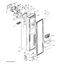 Diagram for 1 - Freezer Door