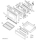 Diagram for 4 - Door & Drawer Parts