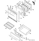 Diagram for 4 - Door & Drawer Parts