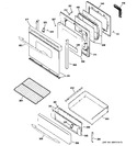 Diagram for 4 - Door & Drawer Parts