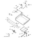 Diagram for 1 - Gas & Burner Parts