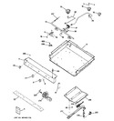 Diagram for 1 - Gas & Burner Parts