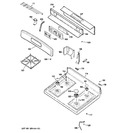 Diagram for 2 - Control Panel & Cooktop