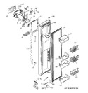 Diagram for 1 - Freezer Door