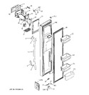 Diagram for 1 - Freezer Door