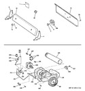 Diagram for 1 - Backsplash, Blower & Motor