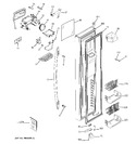 Diagram for 1 - Freezer Door