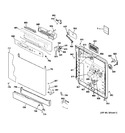 Diagram for 1 - Escutcheon & Door Assembly