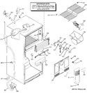 Diagram for 2 - Freezer Section