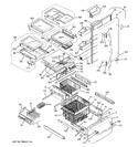 Diagram for 1 - Doors & Shelves