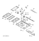 Diagram for 2 - Control Panel & Cooktop