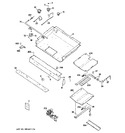 Diagram for 1 - Gas & Burner Parts