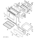 Diagram for 4 - Door & Drawer Parts