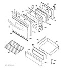 Diagram for 4 - Door & Drawer Parts