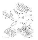 Diagram for 2 - Control Panel & Cooktop