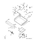 Diagram for 1 - Gas & Burner Parts