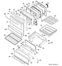 Diagram for 4 - Door & Drawer Parts